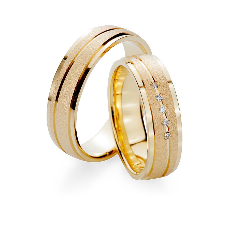 Trauringe / Eheringe 333 Gelbgold 517430-60