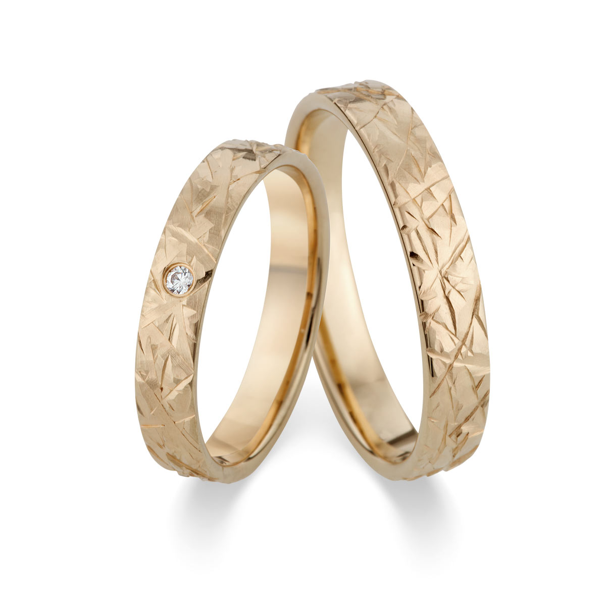 Trauringe / Eheringe 585 Roségold 517480-40