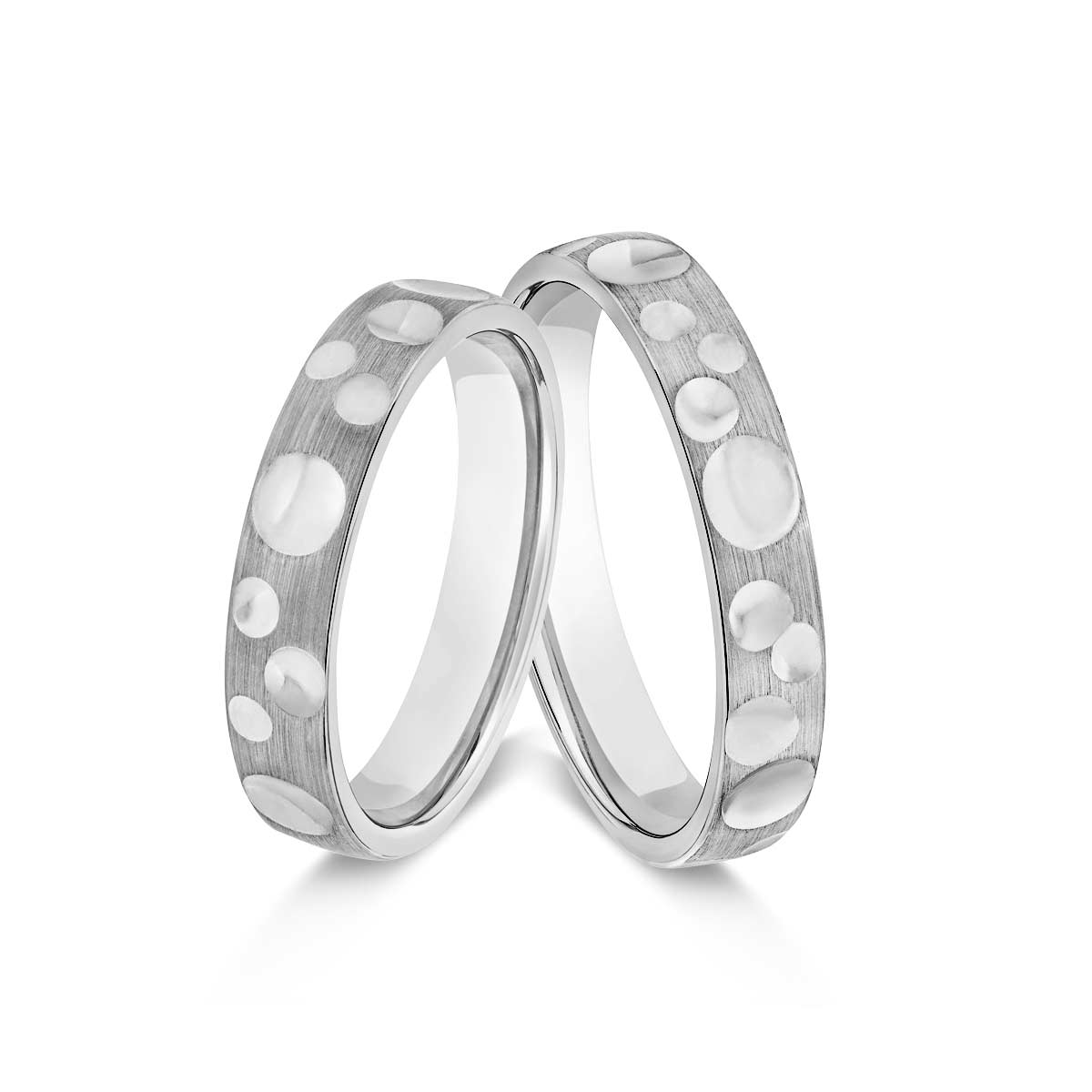 Trauringe Achern Eheringe  333 Weißgold 517533-40