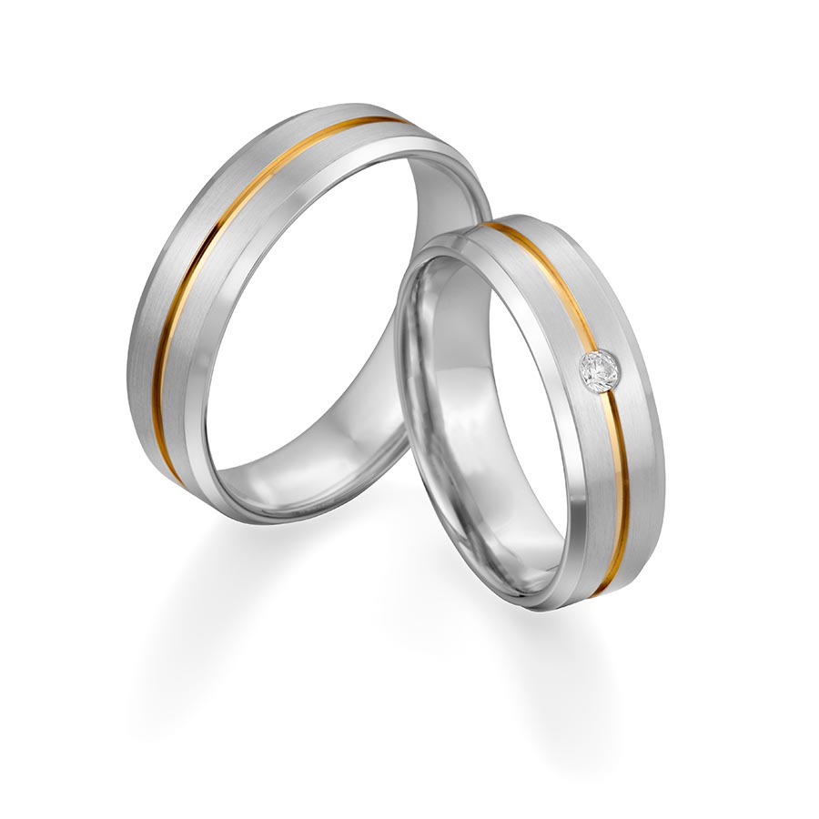 Modell 925 Silber rhodiniert, gelb vergoldet 526135-60