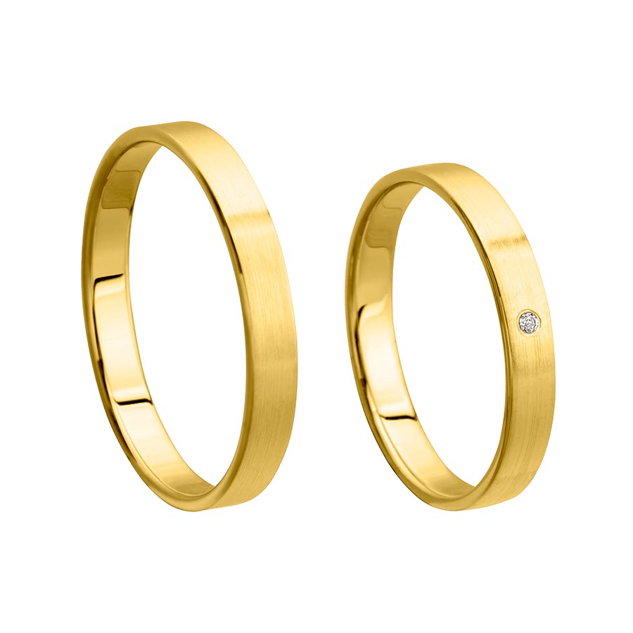 Trauringe / Eheringe 333 Gelbgold 511050-30