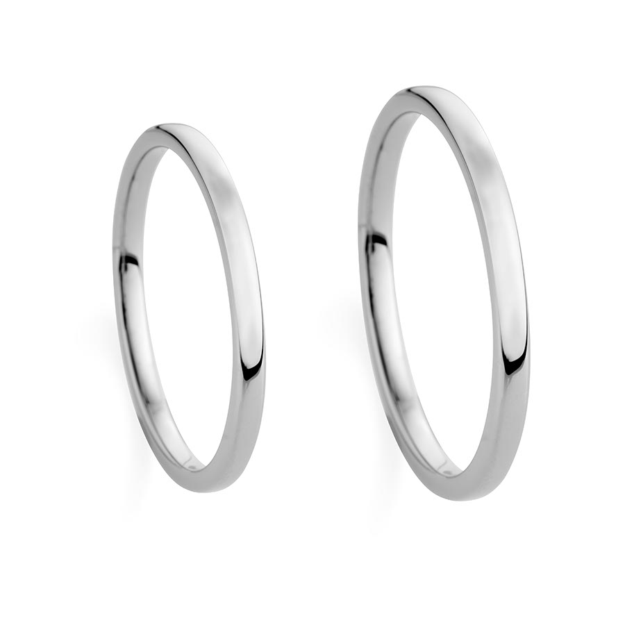 Trauringe / Eheringe 925 Silber 513148-20