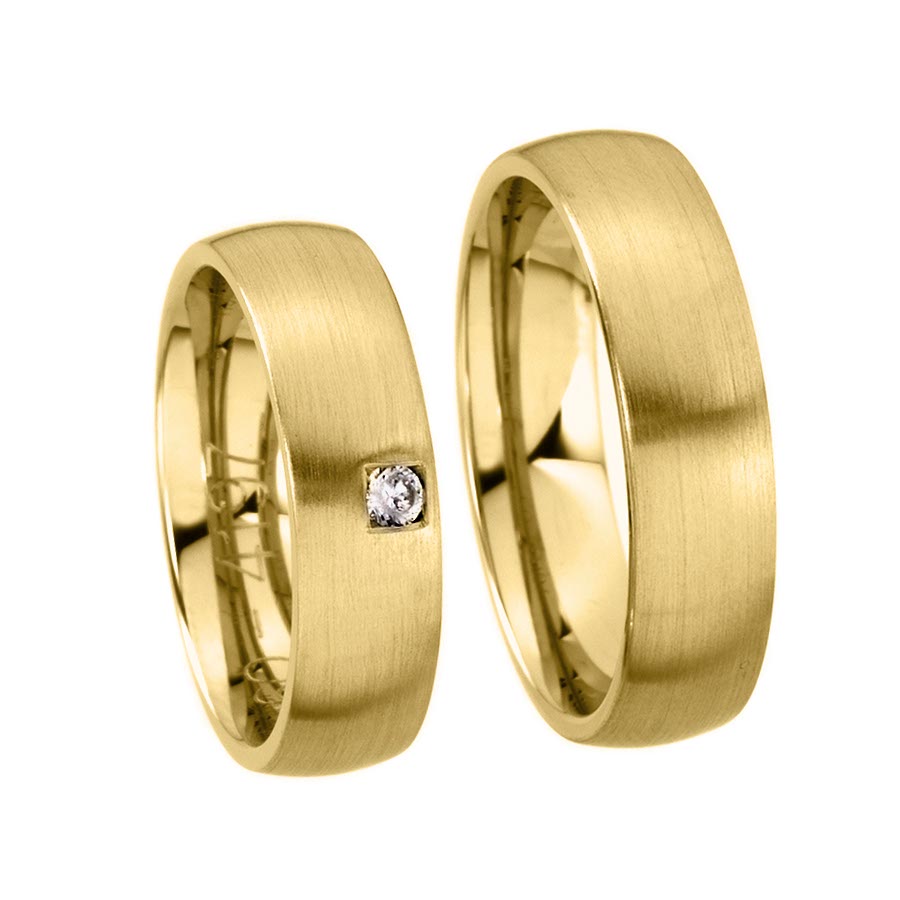 Trauringe / Eheringe 333 Gelbgold 514197-60