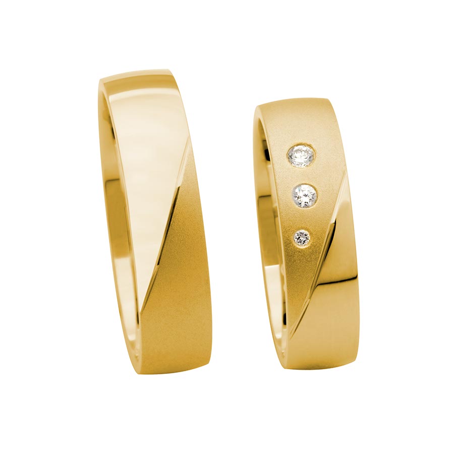 Trauringe / Eheringe 333 Gelbgold 514238-55