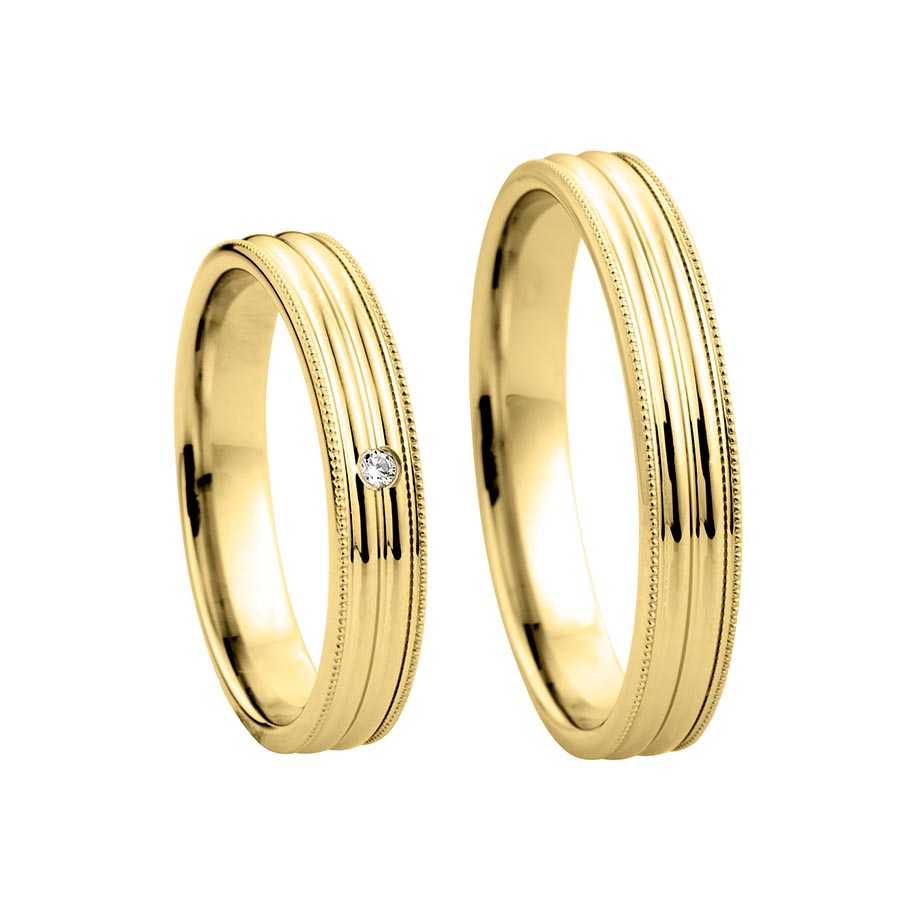 Trauringe / Eheringe 333 Gelbgold 517452-40